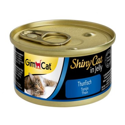 Вологий корм для котів Gim Shiny Cat тунець 70г 413280/082