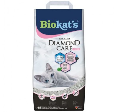 Наповнювач для котячого туалету Biokats DIAMOND FRESH 8L 613260