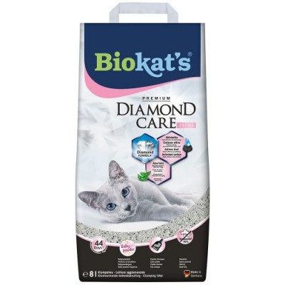 Наповнювач для котячого туалету Biokats DIAMOND FRESH 8L 613260