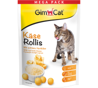 Вітамізовані ласощі для кішок GimCat Kase Rollis сирні кульки, пауч, 425 г 419510