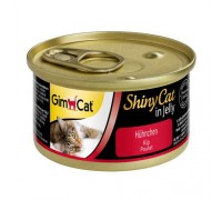 Вологий корм для кішок Gim Shiny Cat курка 70г 413112/310