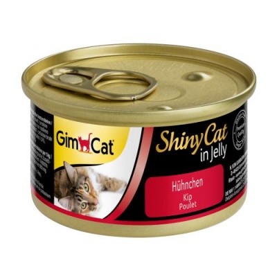 Вологий корм для кішок Gim Shiny Cat курка 70г 413112/310