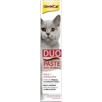 Паста для кішок GimCat DUO PASTE для виведення шерсті, курка 50 г 427201