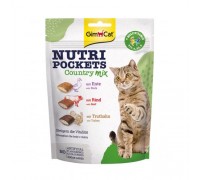 Вітамінні ласощі GimCat Nutri Pockets Кантрі мікс для котів, 150 г 419275/9183