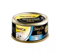 Вологий корм для котів Gim Shiny Cat Filet тунець 70г 413815/900
