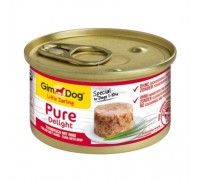 Вологий корм для собак Shiny Dog Pure Delight тунець та яловичина 85 г 513195/058