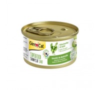 Вологий корм для кішок GimCat Shiny Cat SUPERFOOD курка та яблуко 70г 414515/553