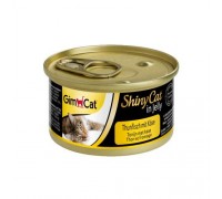 Gim Shiny Cat тунець та сир 70г 414300/188