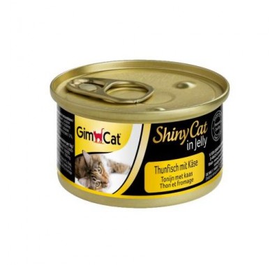 Gim Shiny Cat тунець та сир 70г 414300/188