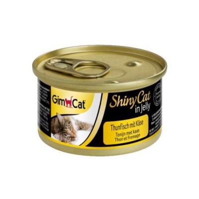 Gim Shiny Cat тунець та сир 70г 414300/188