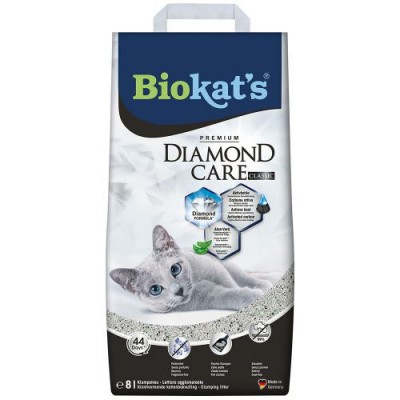 Наповнювач для котячого туалету Biokats DIAMOND CLASSIC 8L 613253