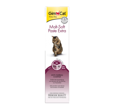  GimCat Malt Soft Paste Extra паста для виведення вовни 20г 407081/7912
