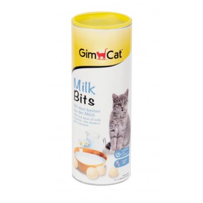 Вітамінізовані ласощі для кішок GimCat MilkBits з молоком 425г 419145