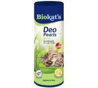 Дезодорант DEO Pearls Flowers для котячого туалету, порошок 700г 605135
