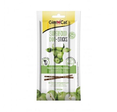 М'ясні палички GimCat Superfood Duo-Sticks для кішок, яловичина та яблука, 3 шт 420561/095