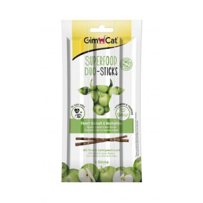 М'ясні палички GimCat Superfood Duo-Sticks для кішок, яловичина та яблука, 3 шт 420561/095