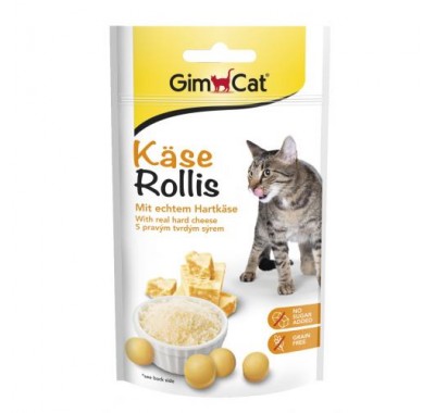 Лакомство для кошек GimCat Kase-Rollis 40 г (сыр) 418728/8339