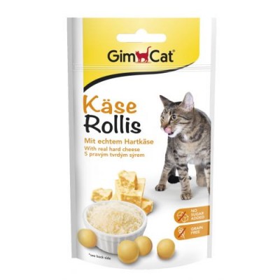 Ласощі для кішок GimCat Kase-Rollis 40 г (сир) 418728/8339