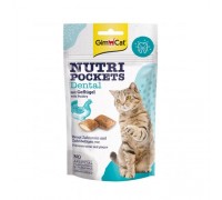 Вітамінні ласощі GimCat Nutri Pockets Dental для кішок, для зубів, 60 г419336/9244