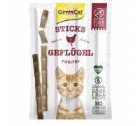 Ласощі GimCat для кішок, палички з м'ясом птиці, 4 шт по 5 г 420868/0806