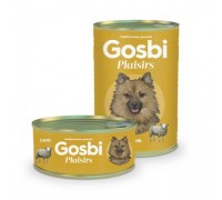 Gosbi Plaisirs Lamb для дорослих собак з ягнятком 185г 2215