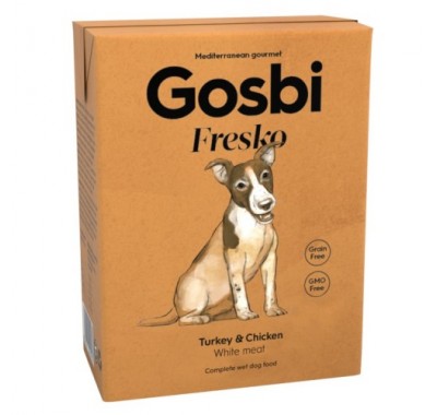 Gosbi Fresko Dog Turkey & Chicken с индейкой и курицей 375г 961