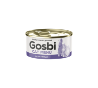  Вологий корм Gosbi Cat Menu Індичка та курка для дорослих кішок 85г 3724