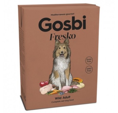 Gosbi Fresko Dog Wild Adult з дичиною 375г 1232
