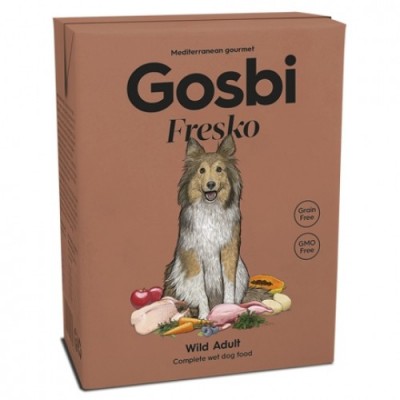 Gosbi Fresko Dog Wild Adult з дичиною 375г 1232