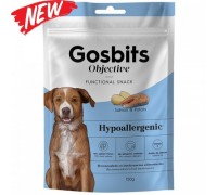 Gosbits Objective Hypoallergenic Функціональні ласощі для собак схильних до алергії 150г 3946