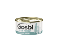  Вологий корм Gosbi Cat Menu Індичка з овочами для дорослих кішок 85г 3717
