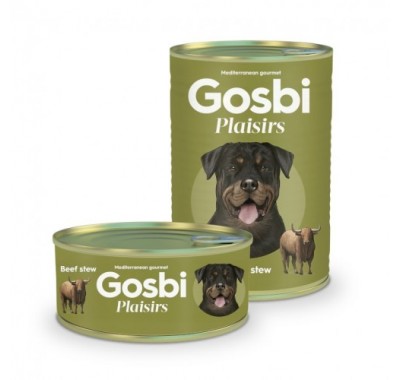 Gosbi Plaisirs Beef Stew для взрослых собак с тушенной говядиной 170г 2093