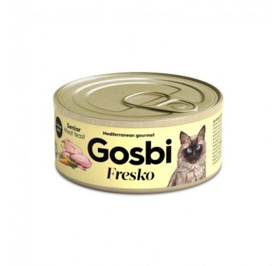 Gosbi Fresko Cat Senior Meat Feas для літніх та стерилізованих кішок 70г 440