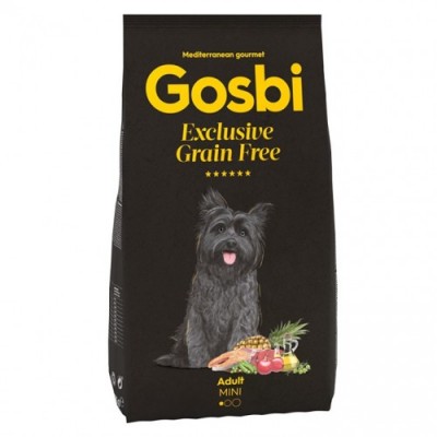 Gosbi Exclusive Grain Free Adult Mini для дорослих собак міні малих порід з ягнятком та рибою 500г 1867