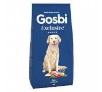 Gosbi Exclusive Fish Medium для дорослих собак середніх та великих порід з рибою 12кг 1167