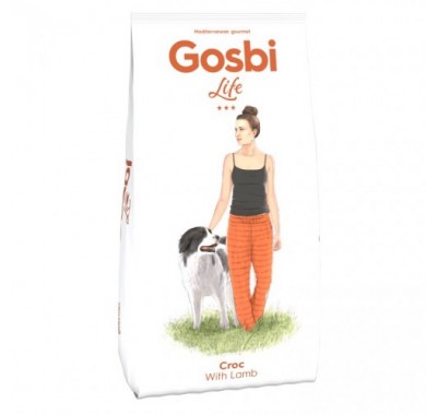 Gosbi Life Croc With Lamb для дорослих собак усіх порід з куркою та ягням 3кг 664