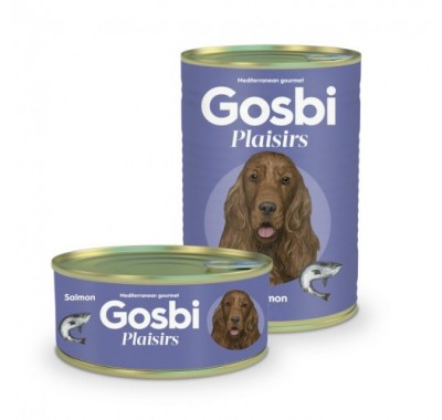 Gosbi Plaisirs Salmon для дорослих собак з лососем 400г 2185
