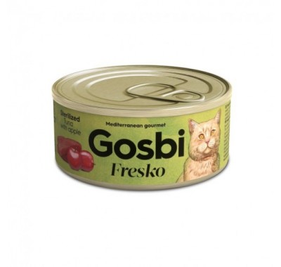Gosbi Fresko Cat Sterilized Tuna & Apple для стерилізованих кішок 70г 1495