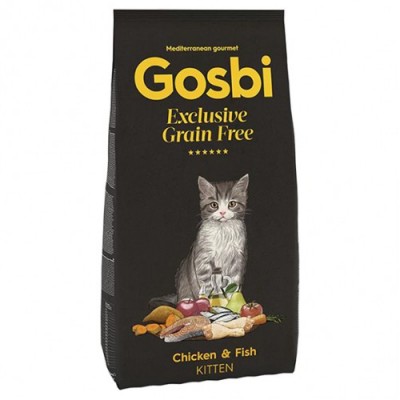 Gosbi Grain Free Chicken & Fish Kitten для котят с курицей и рыбой 2 кг 3663