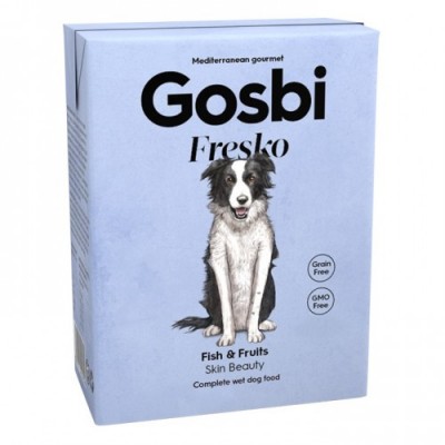 Gosbi Fresko Dog Fish & Fruits з рибою та фруктами 375г 954