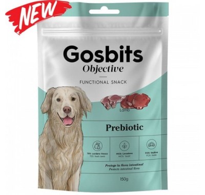 Gosbits Objective Prebiotic Функціональні ласощі для здоров'я кишечника 150г 3939