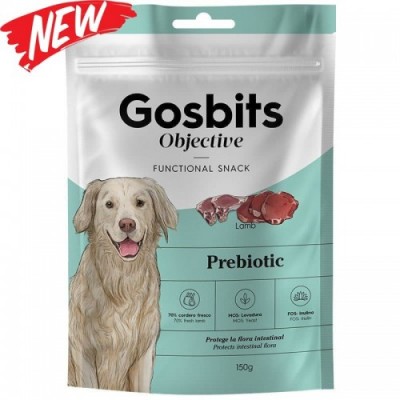 Gosbits Objective Prebiotic Функціональні ласощі для здоров'я кишечника 150г 3939