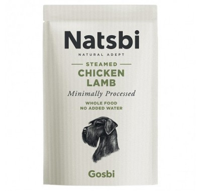 Gosbi Natsbi Steamed Chicken Lamb с курицей и ягненком 500г 4929