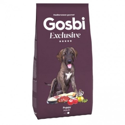 Gosbi Exclusive Puppy Maxi для цуценят великих порід з куркою та рибою 3кг 1372