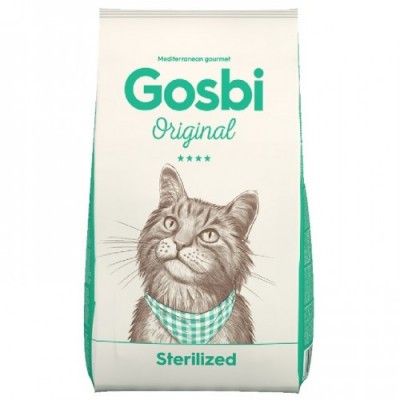 Gosbi Original Sterelized для стерилізованих котів та котів 7кг 242