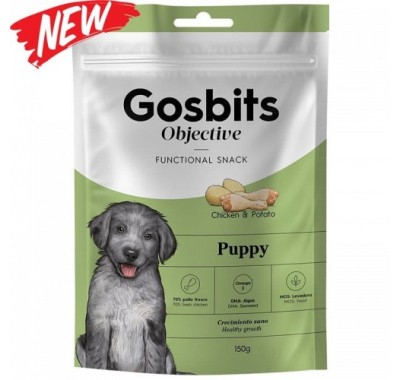 Gosbits Objective Puppy Функциональные лакомтва для щенков 150г 3953