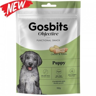 Gosbits Objective Puppy Функціональні ласощі для цуценят 150г 3953