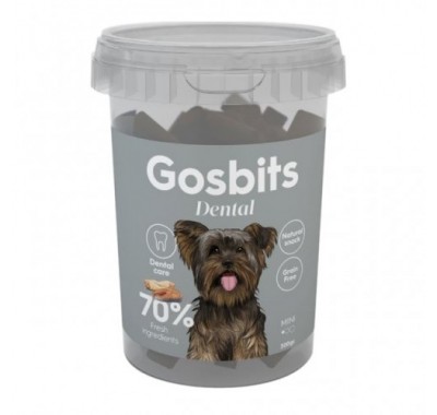 Gosbits Dental Mini Ласощі для чищення зубів для собак міні малих порід 300г 310