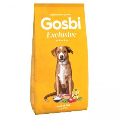 Gosbi Exclusive Junior Lamb & Fish для цуценят середніх та великих порід з ягнятком та рибою 3кг 1235