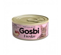 Gosbi Fresko Cat Kitten Tuna Chicken & Milk для кошенят з тунцем, куркою та молоком 70г 1471